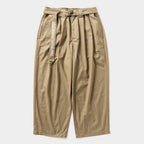 BAGGY SLACKS #Khaki [FW26-B11]