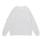 DIAGONAL CROSS KNIT #GREY [CES30KN02]