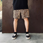 LEOPARD COMFY SHORTS #BEIGE [26SS-WMP-NA02]