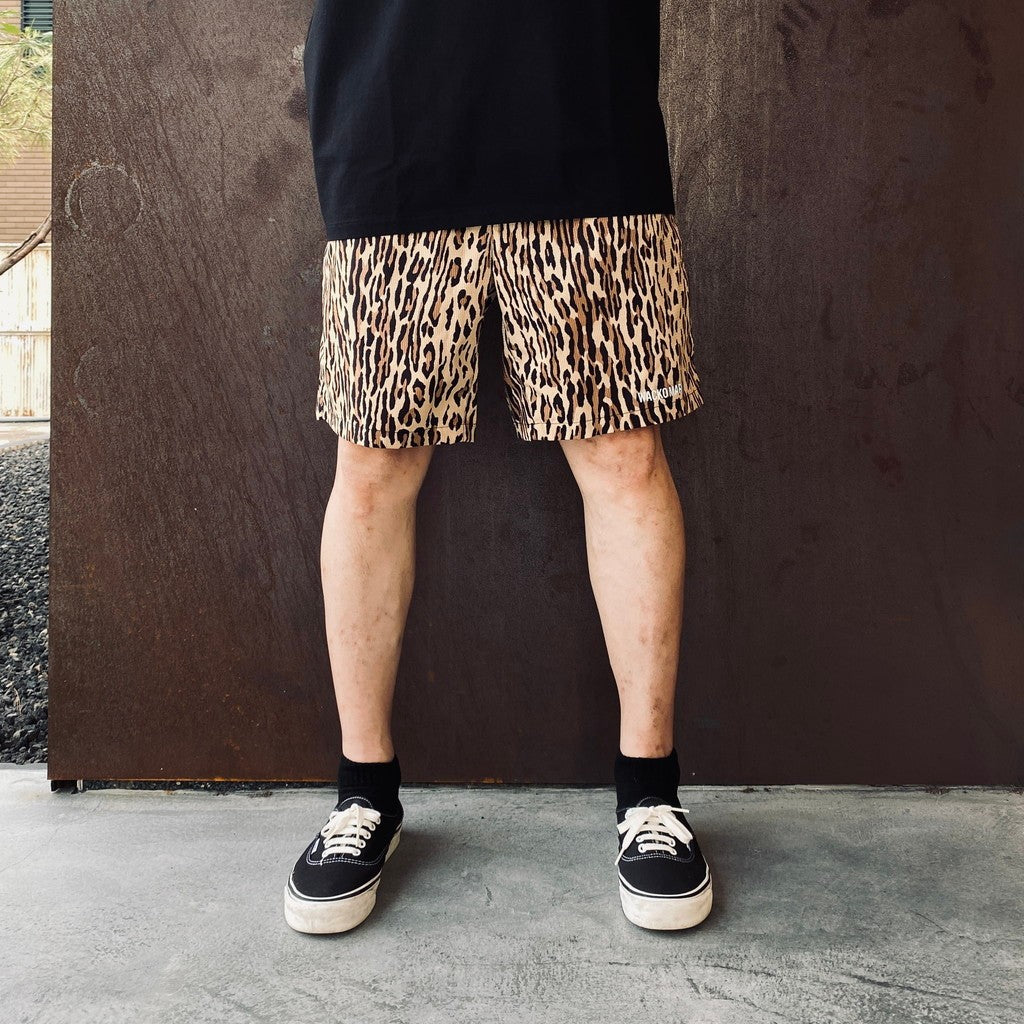 LEOPARD COMFY SHORTS #BEIGE [26SS-WMP-NA02]