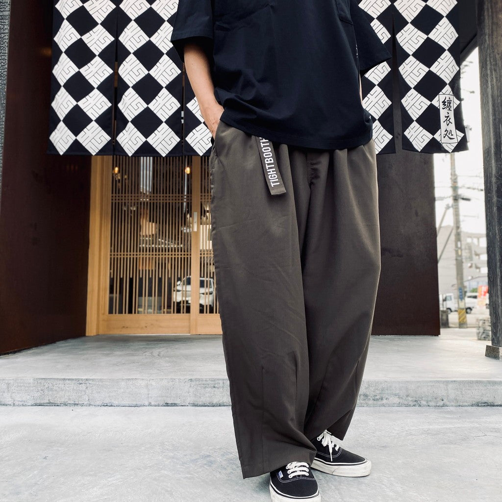 TRO BAGGY SLACKS #Charcoal [SU26-B09]