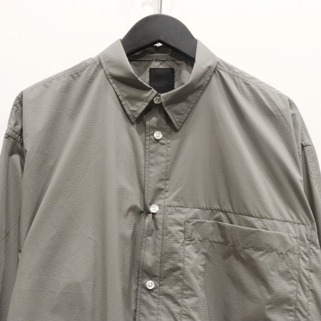 TECH TRAVEL SHIRT #WOLF GRAY [BE-64025]