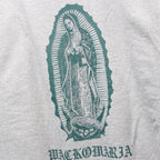 CREW NECK SWEAT SHIRT ( TYPE-2 ) #GRAY/GREEN [26SSE-WMC-SS07]