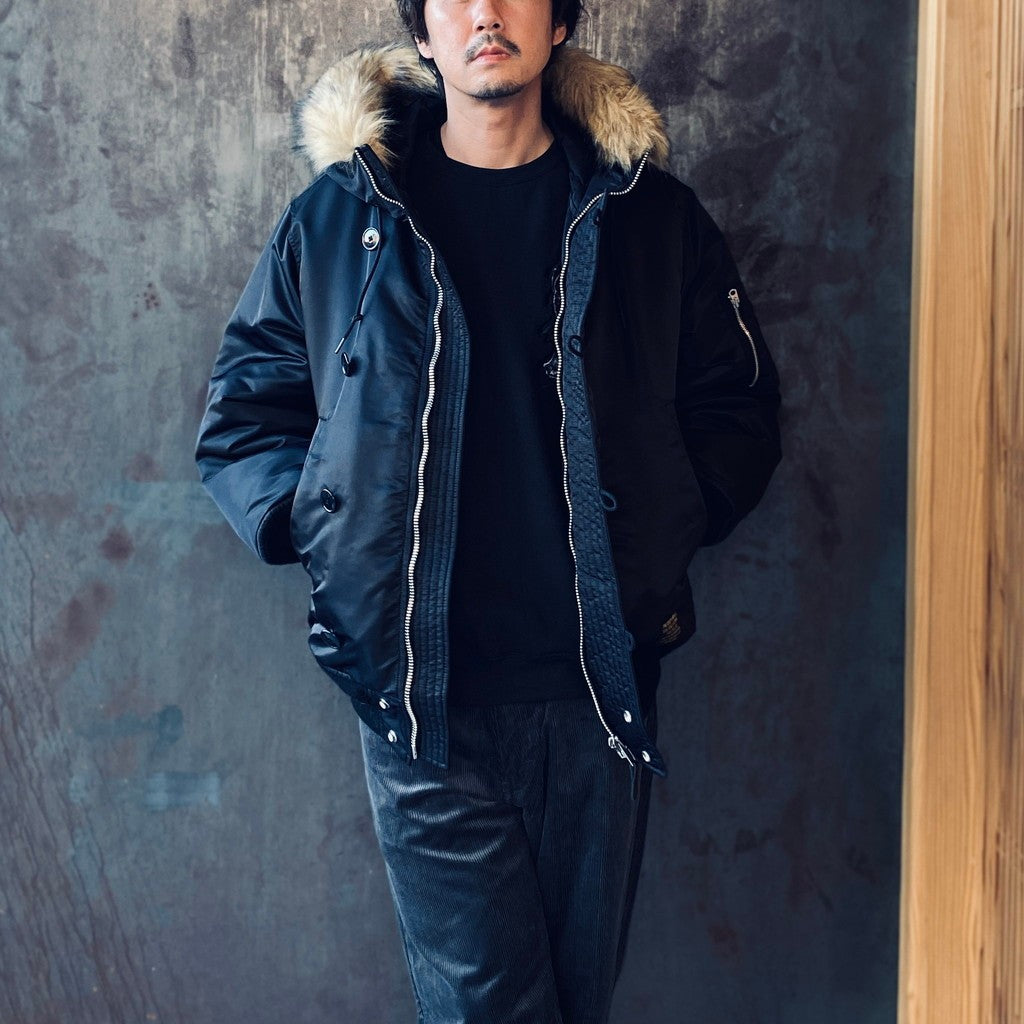 N-2B FLIGHT JACKET #BLACK [25FW-WMO-ML01]