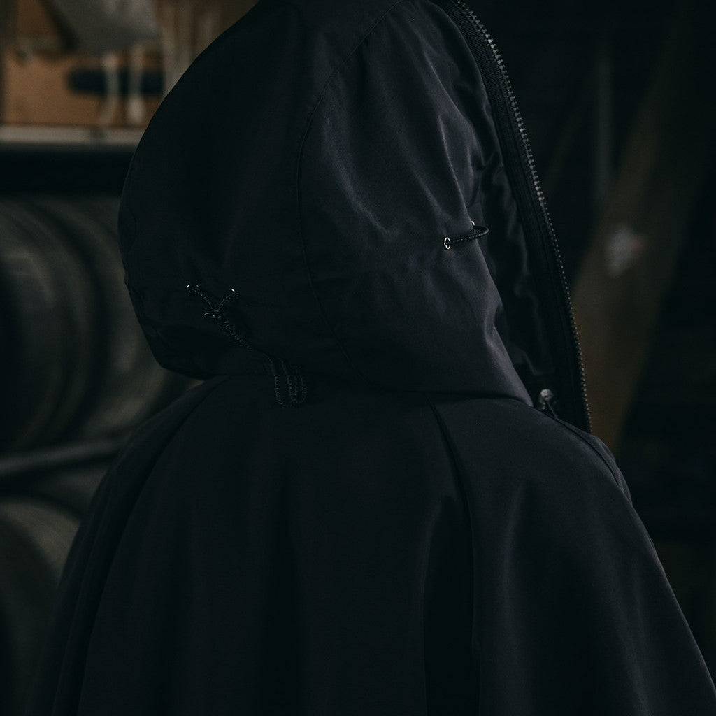 「G7-1K」 Fermion-G Mountain Parka #JET BLACK [GOOPI-23AW-NOV-01]