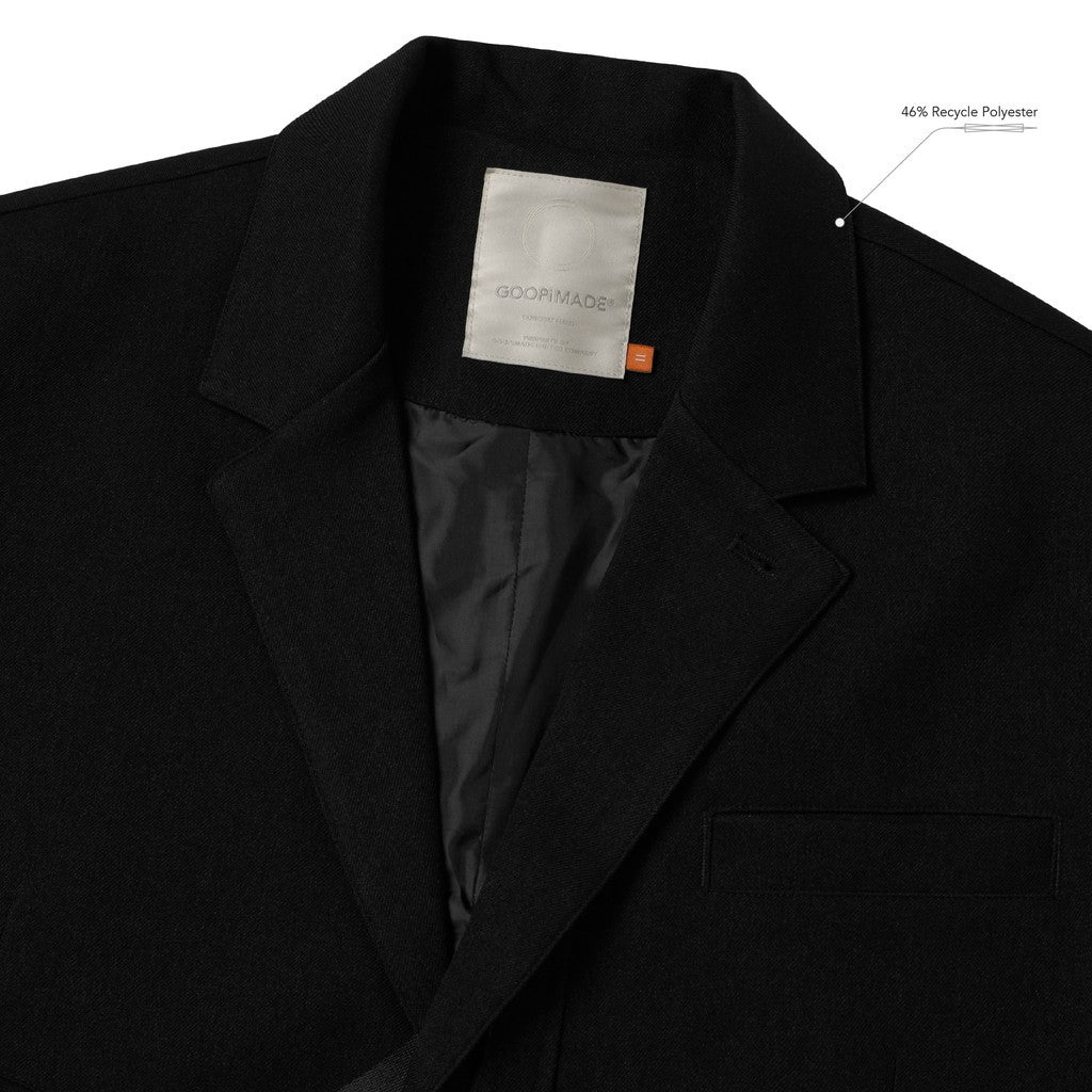 「RDA-01S」 - 都市遊牧科技西裝外套 #SHADOW [GOOPI-25SS-FEB-01]