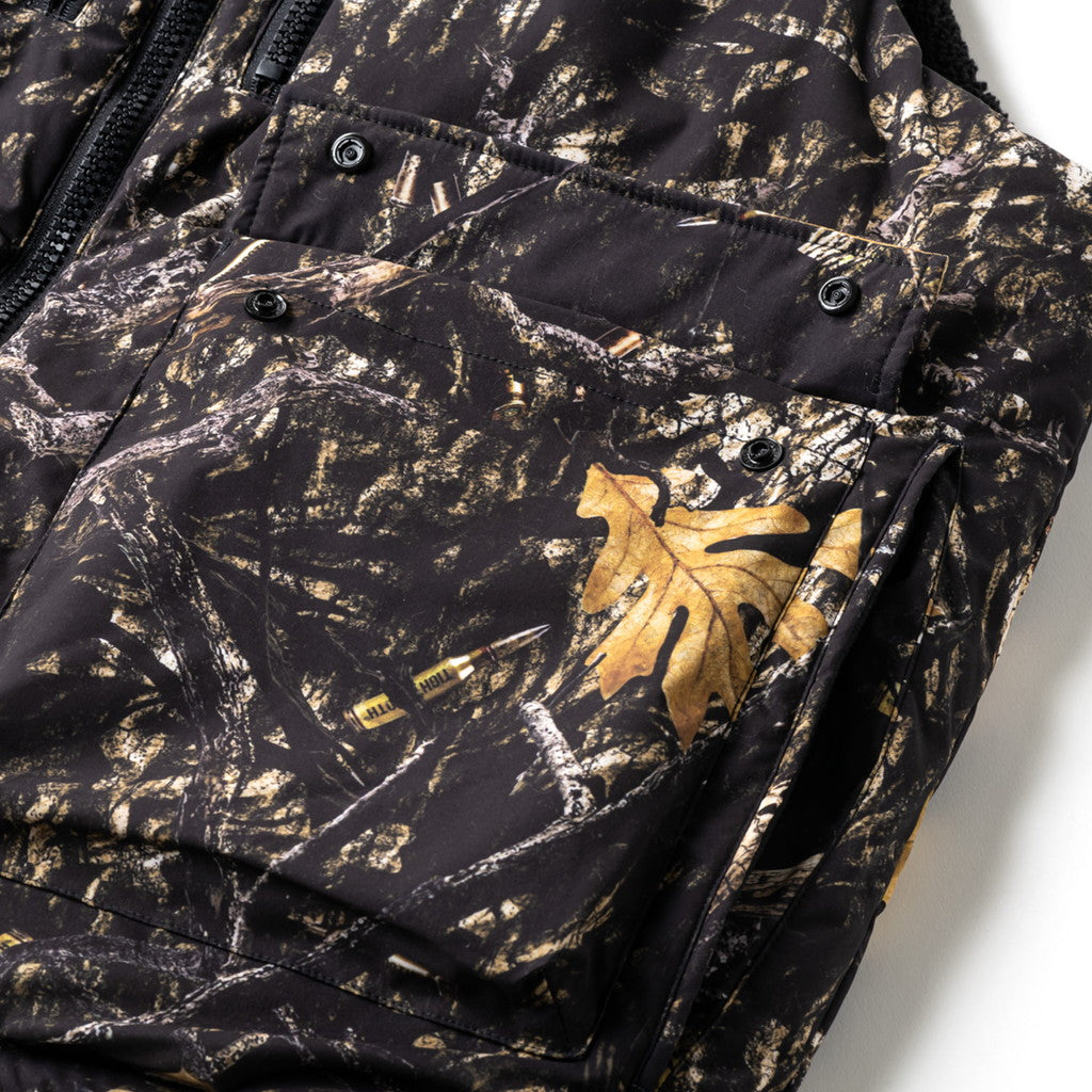 BULLET CAMO REVERSIBLE VEST #MULTI [FW22-JK06]