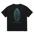 WASHED HEAVY WEIGHT CREW NECK T-SHIRT ( TYPE-2 ) #BLACK/GREEN [26SSE-WMT-WT02]