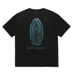 WASHED HEAVY WEIGHT CREW NECK T-SHIRT ( TYPE-2 ) #BLACK/GREEN [26SSE-WMT-WT02]