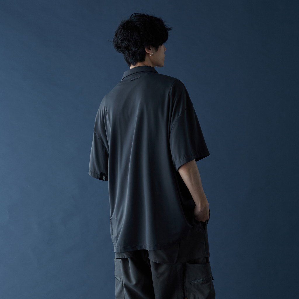 「GNV-07」柔光箱 Polo 衫 #Asphalt [GOOPi-22SS-JUN-01]