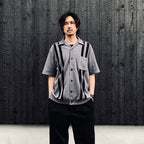 KNIT SHIRT ( TYPE-1 ) #GRAY [26SS-WMK-KN01]
