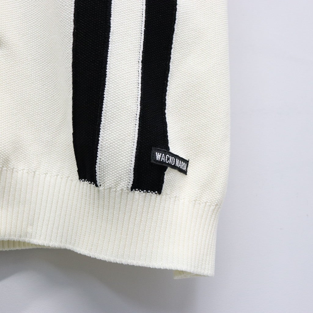 KNIT SHIRT ( TYPE-1 ) #WHITE [26SS-WMK-KN01]