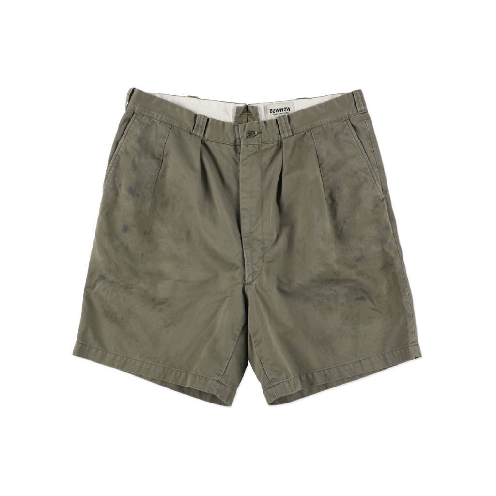 US ARMY CHINO SHORTS AGED #OLIVE [BW261-UACS]