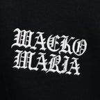 HEAVY WEIGHT FULL ZIP HOODED SWEAT SHIRT ( TYPE-2 ) #BLACK [25FW-WMC-SS02]