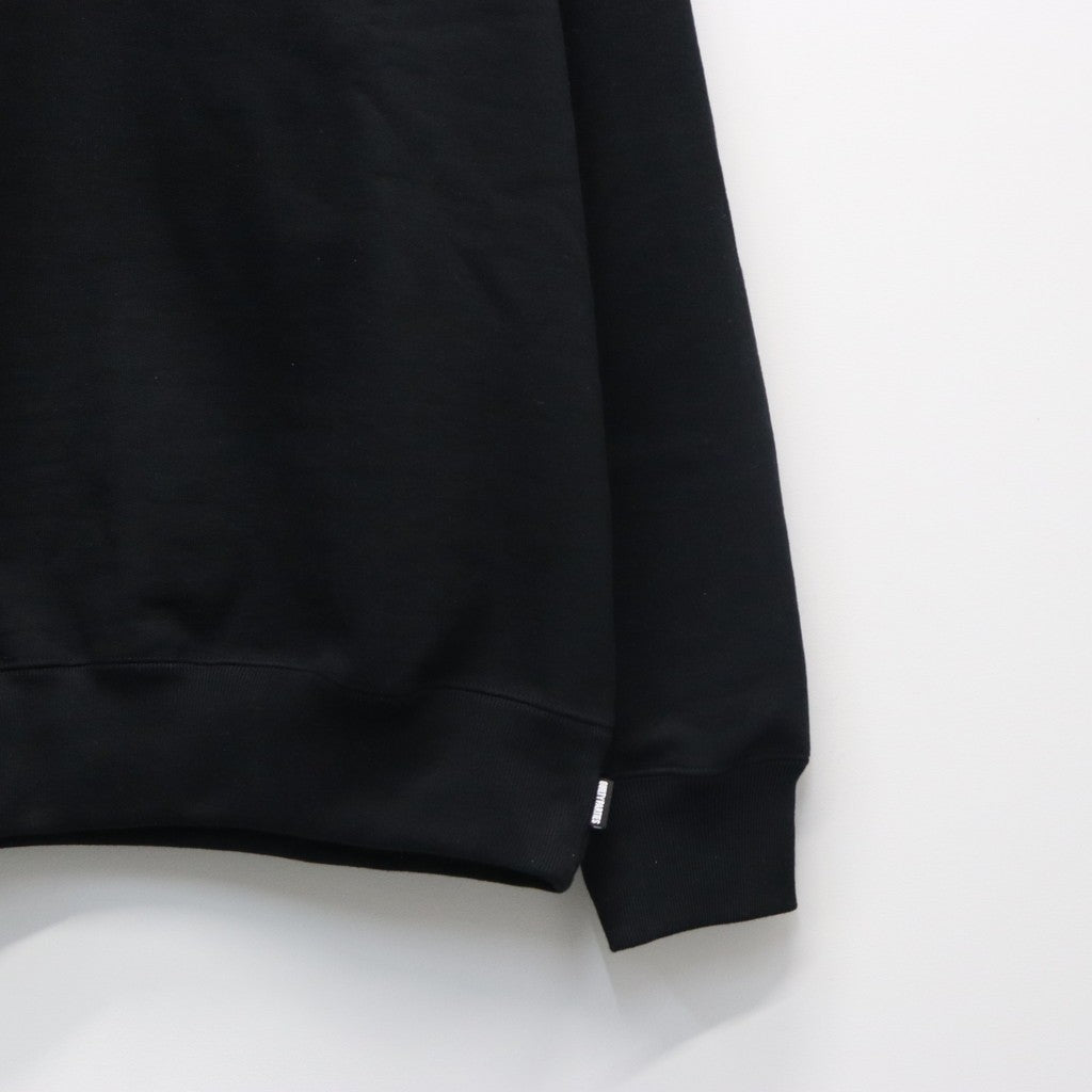 DEATH ROW RECORDS | HEAVY WEIGHT CREW NECK SWEAT SHIRT #BLACK [DEATHROW-WM-SS06]