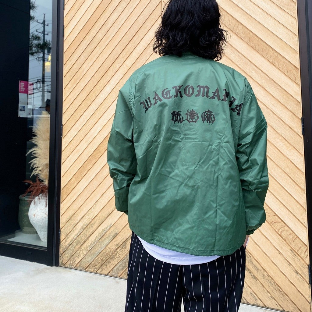舐達麻 | HIGHTIMES | COACH JACKET #GREEN [NMD-HIGHTIMES-WM-BL01]