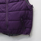 TECH REVERSIBLE CLIMBERS PUFF VEST #PURPLE×CHA [BW-23025W]