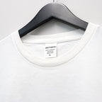 WASHED HEAVY WEIGHT CREW NECK T-SHIRT ( TYPE-4 ) #WHITE/PURPLE [26FWE-WMT-WT04]