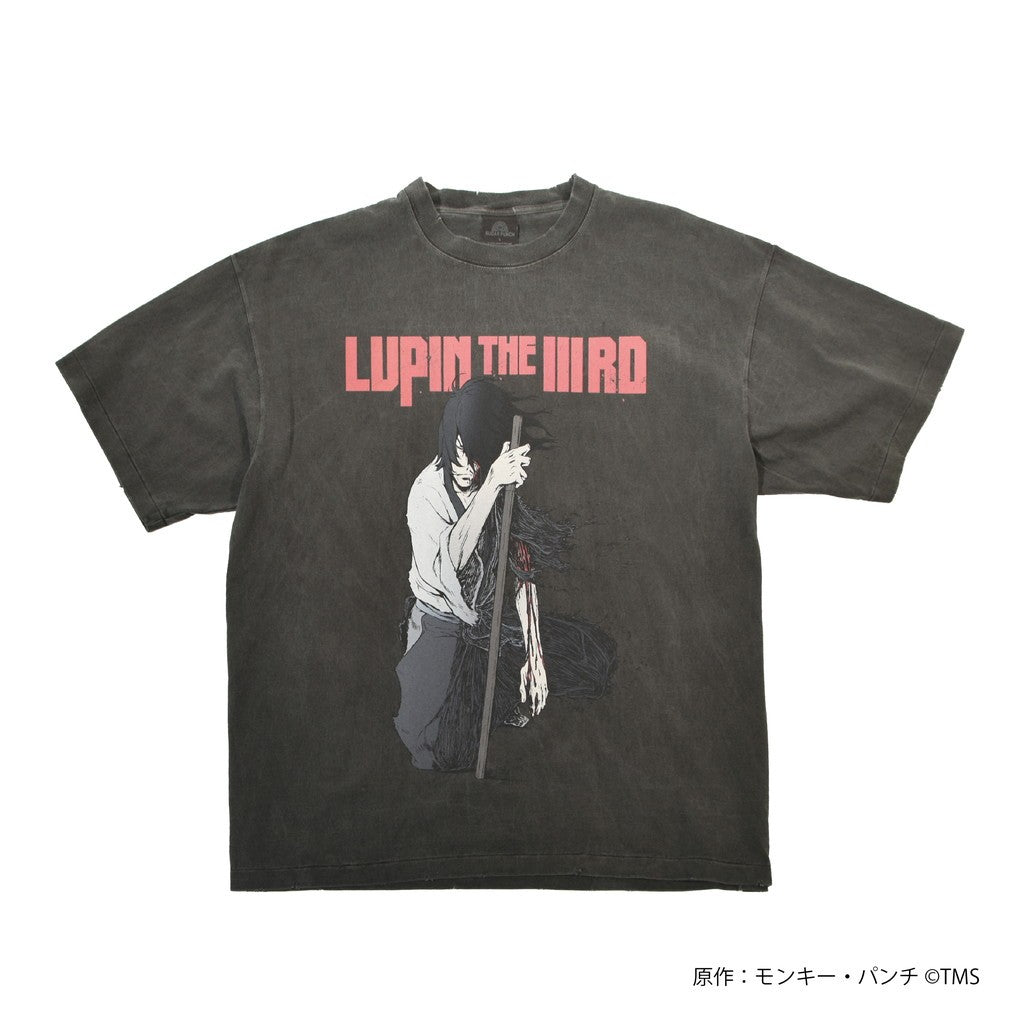 LUPIN THE 3rd | S/S T-Shirt (GOEMON) #BLACK [TLPM25AM007]