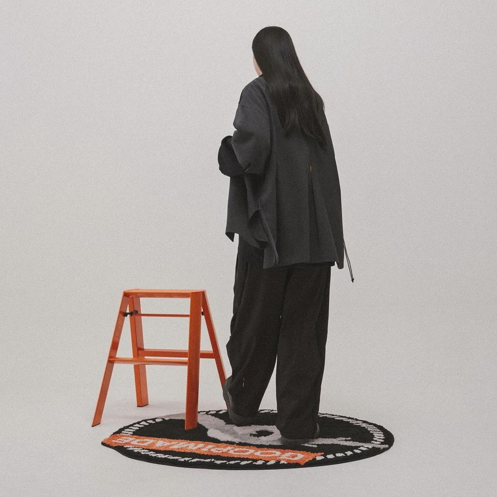 「GNV-S1」 SOFTBOX Oversized Strap Shirt #GRAY [GOOPI-24SS-APR-03]