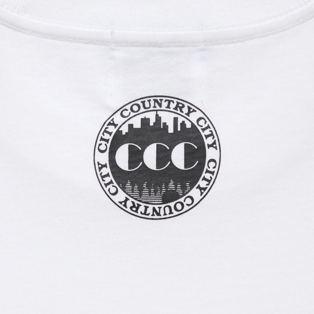 COTTON T-SHIRT_DANCE #WHITE [CCC-243T004]