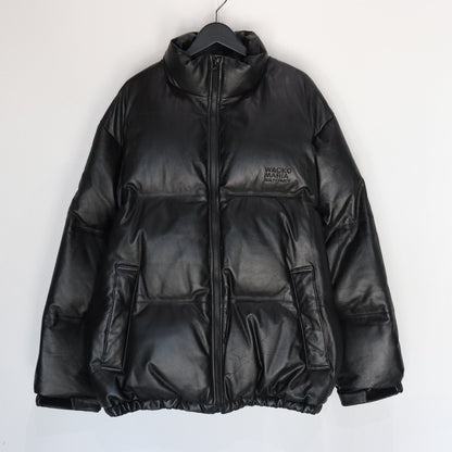 LEATHER DOWN JACKET ( TYPE-2 ) #BLACK [24FW-WMO-OD02]