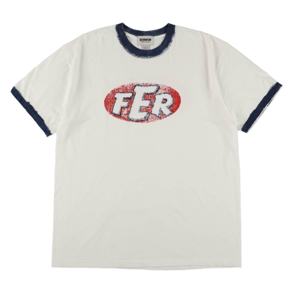 FER MOTORSPORT TRIM TEE #WHITE×NAVY [BW261-FMSTT]