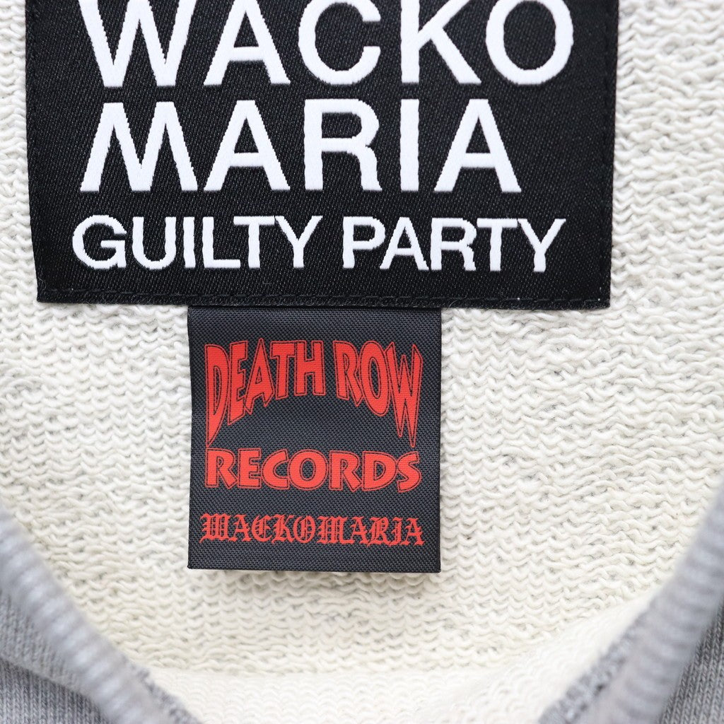 DEATH ROW RECORDS | HEAVY WEIGHT CREW NECK SWEAT SHIRT #GRAY [DEATHROW-WM-SS06]