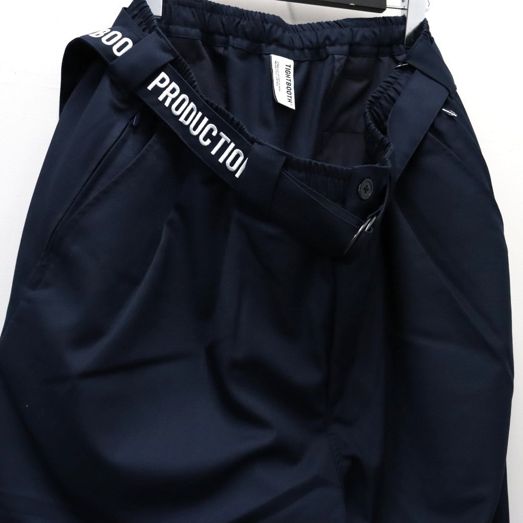 BAGGY SLACKS #Navy [FW26-B11]