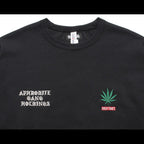 Namadama | HIGHTIMES | 圓領運動衫 #黑色 [NMD-HIGHTIMES-WM-SS01]