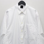 TECH REGULAR COLLAR SHIRT L/S SOLID #WHITE [BE-81026]