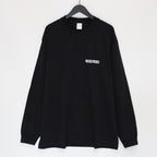 WASHED HEAVY WEIGHT CREW NECK LONG SLEEVE T-SHIRT ( TYPE-2 ) #BLACK [25SS-WMT-LT02]