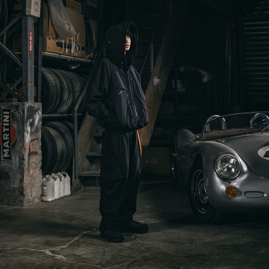 「G7-1K」 Fermion-G Mountain Parka #JET BLACK [GOOPI-23AW-NOV-01]