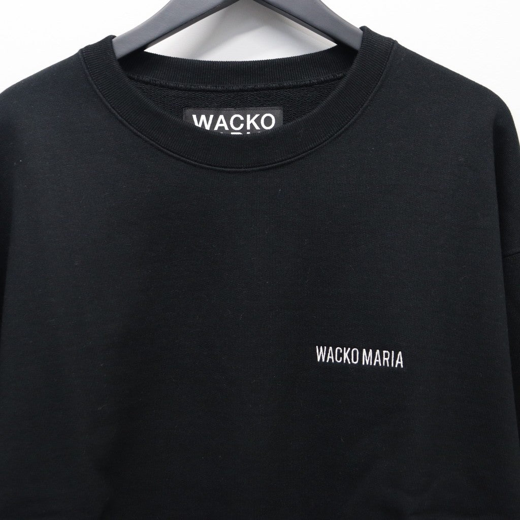 重磅圓領衛衣 #黑色 [25FWE-WMC-SS03]