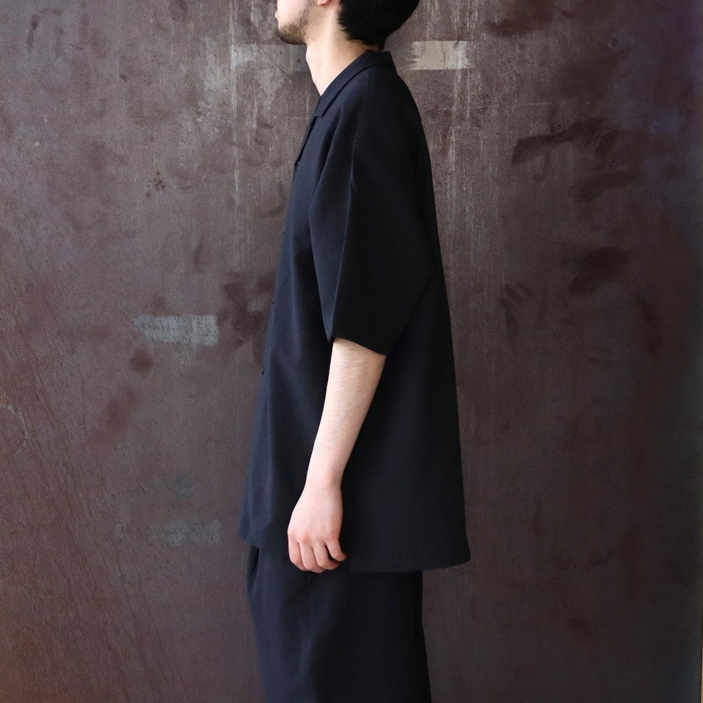 S/S Aloha Rip Shirt #K / ブラック [NR22631]