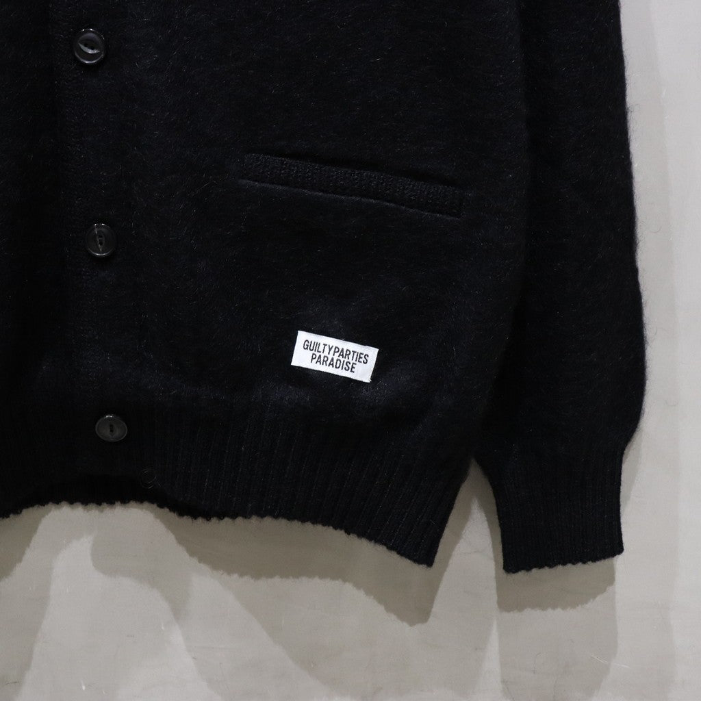 MOHAIR CARDIGAN ( TYPE-1 ) #BLACK [24FW-WMK-KN25]