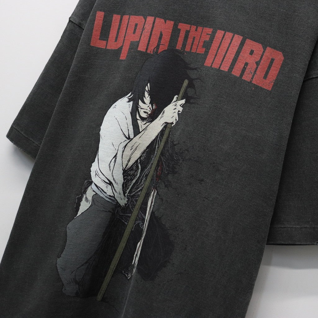 LUPIN THE 3rd | S/S T-Shirt (GOEMON) #BLACK [TLPM25AM007]
