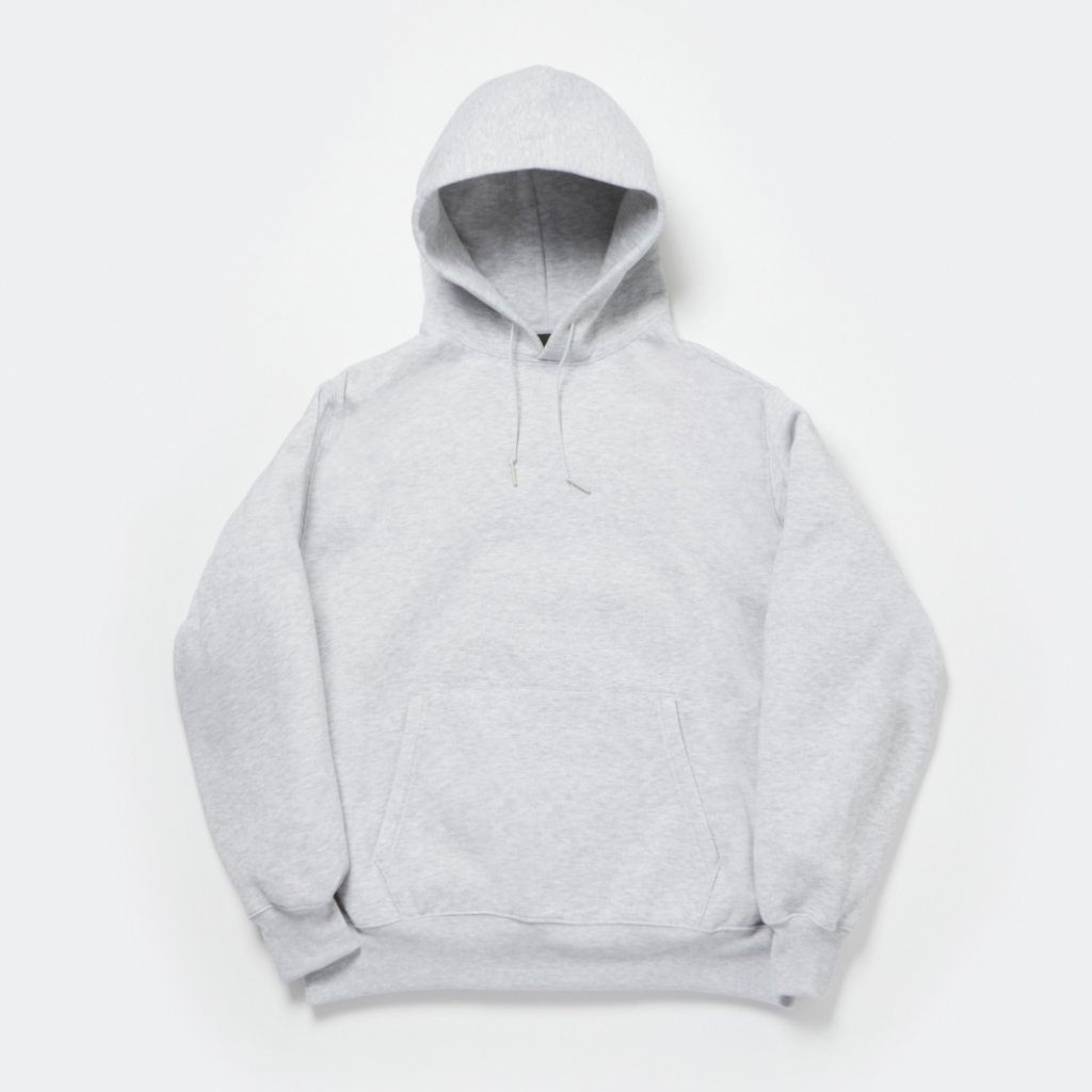 TECH SWEAT HOODIE #TOP GRAY [BE-52024W]