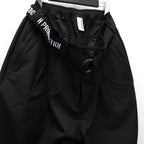 BAGGY SLACKS #Black [FW26-B11]