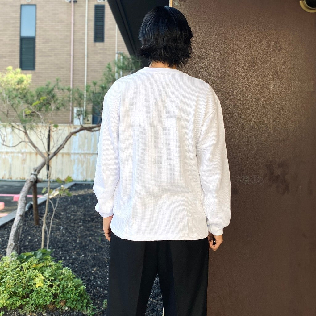 THERMAL SHIRT #WHITE [26FW-WMT-TM01]