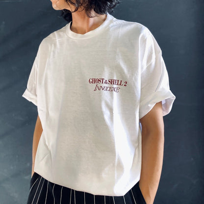 GHOST IN THE SHELL 2 INNOCENCE | CREW NECK T-SHIRT -TYPE 2- #WHITE [INNOCENCE-WM-TEE02]