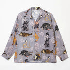 百鬼夜行 shirt L/S #Gray [BV-SH2600230]