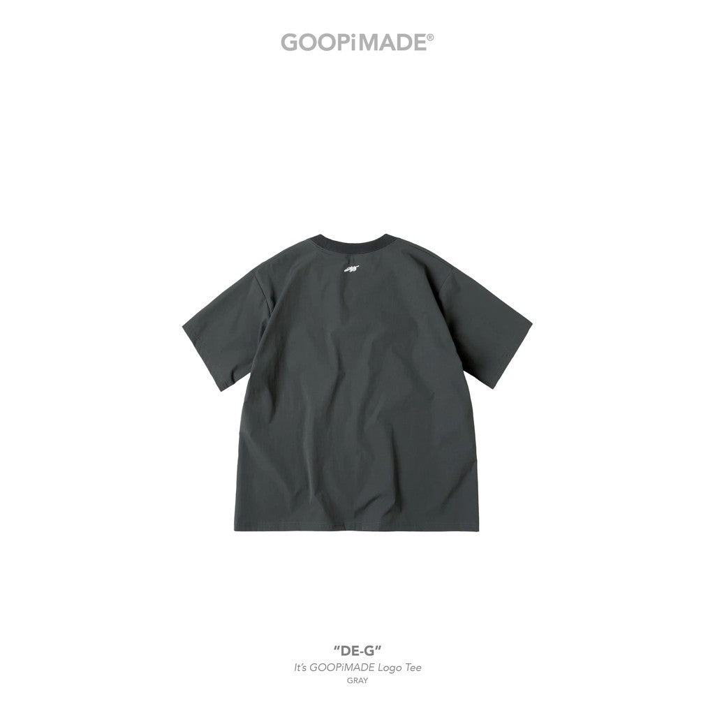 「DE-G」 It’s GOOPiMADE Logo Tee #Gray [GOOPI-26SS-APR-02]