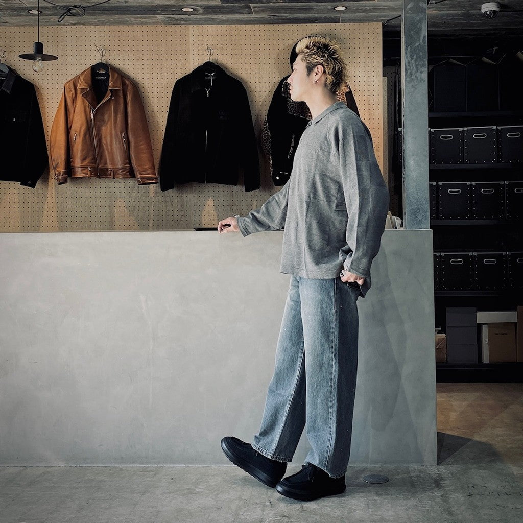 FADE BAGGIE DENIM PANTS #INDIGO [25SS-FS-05 / FS1701]