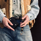 ITUAIS Diferente | CAVALLO Mini Wallet (GUIDI Horse Butt) #Black [26SS-ITU-02]