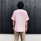 SWITCHING SHIRT S/S ( TYPE-2 ) #PINK [26SS-WMS-OC08]