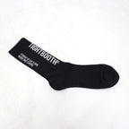 LABEL LOGO 襪子 #黑色 [FW25-A05]