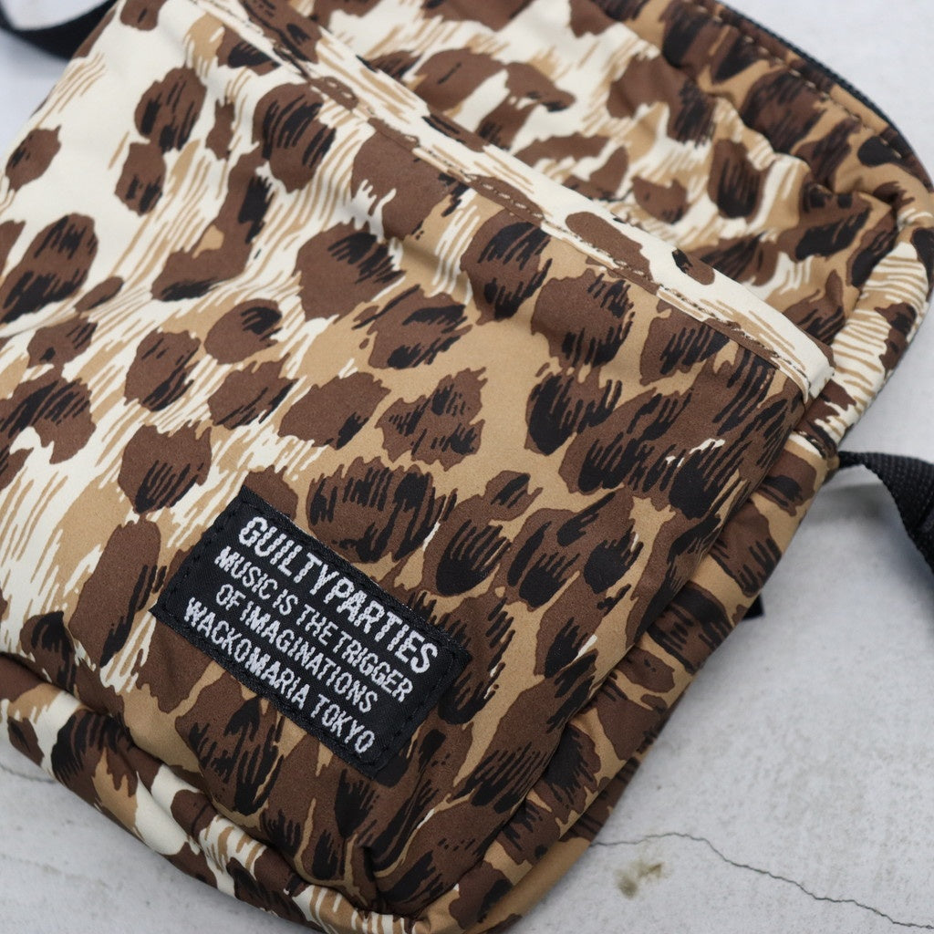 SPEAK EASY | LEOPARD SMALL SHOULDER BAG (TYPE-1) #BEIGE [25FW-WMA-BG04]