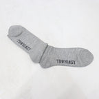 LABEL LOGO 襪子 #灰色 [FW25-A05]