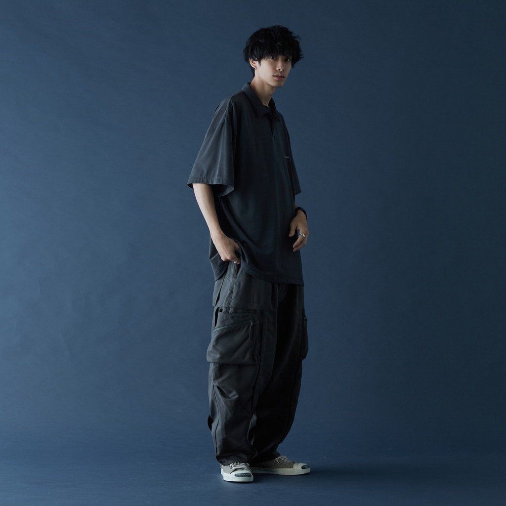 「GNV-07」柔光箱 Polo 衫 #Asphalt [GOOPi-22SS-JUN-01]